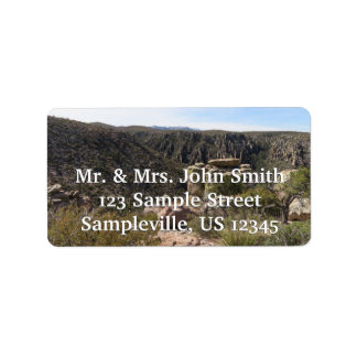 Massai Point at Chiricahua National Monument Label