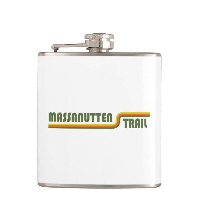 Massanutten Trail Virginia Hip Flask (Front)