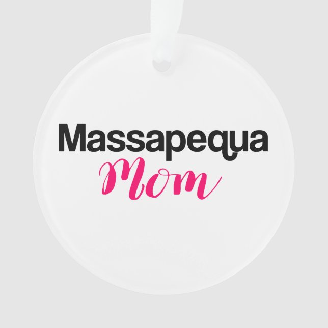 Massapequa Mum Ornament (Front)