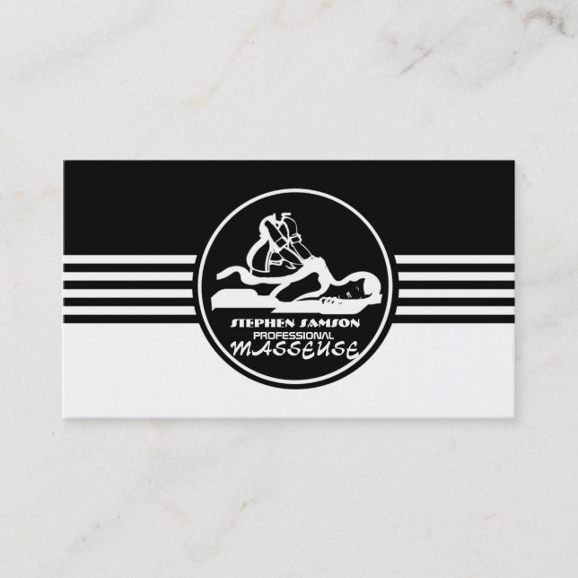 Masseuse Business Card (Front)