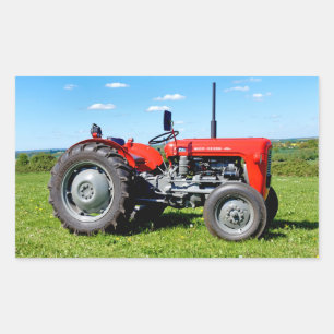 Massey Ferguson 35 tractor Rectangular Sticker