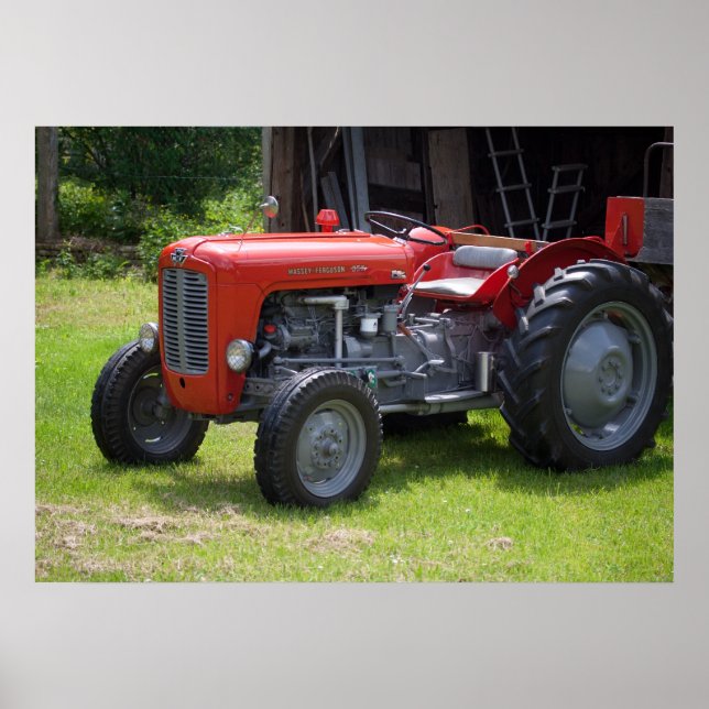 Massey Ferguson 35X Poster (Front)