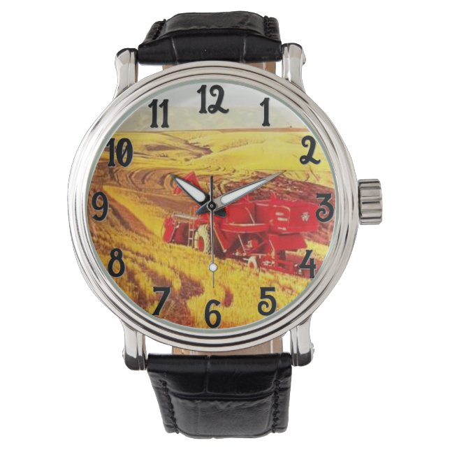 Massey Ferguson Hillside Combine Watch (Front)