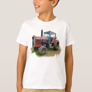 Massey Ferguson Red Tractor in the Field T-Shirt