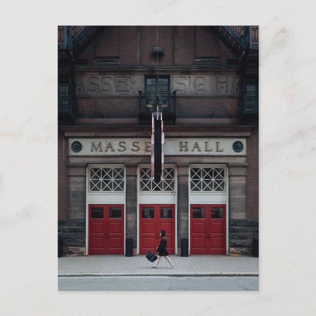 Massey Hall Postcard (Front)