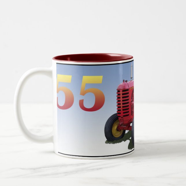 MASSEY HARRIS MODEL 55 Two-Tone COFFEE MUG (Left)