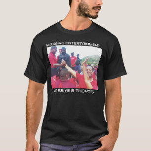 MASSIVE B THOMAS Basic Dark T-Shirt