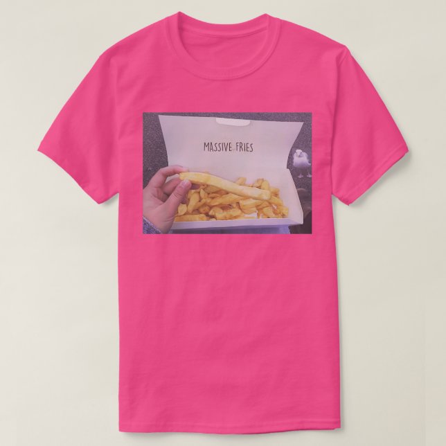 Massive Fries Pigeon T-Shirt (Design Front)