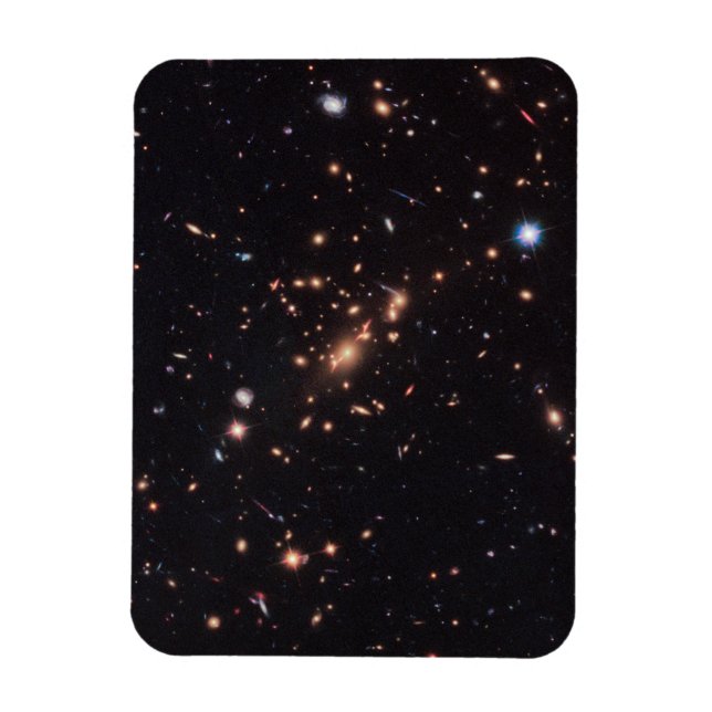 Massive Galaxy Cluster Macs J2129-0741 Magnet (Vertical)