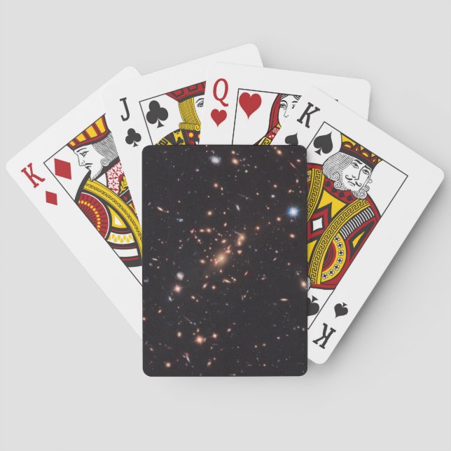 Massive Galaxy Cluster Macs J2129-0741 Playing Cards (Back)