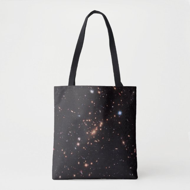 Massive Galaxy Cluster Macs J2129-0741 Tote Bag (Front)