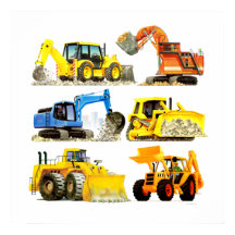 Massive Kids Construction Digger and Excavator