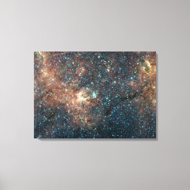 Massive Star Cluster Canvas Print (Front)