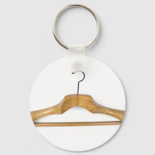 massive wooden coat hanger key ring