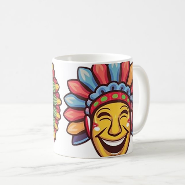 Masskara Festival Coffee Mug (Front Right)