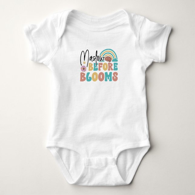 Masslow Before Bloom Baby Bodysuit (Front)