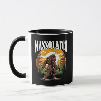 Massquatch Bodybuilder Bigfoot Gym Humour Mug