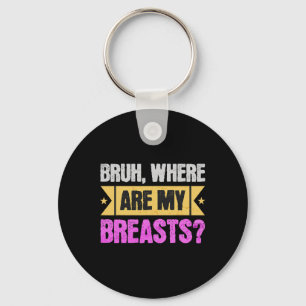 Mastectomy And Breast Reduction Surgery Key Ring