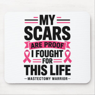 Mastectomy Funny Breast Cancer 1  Mouse Mat