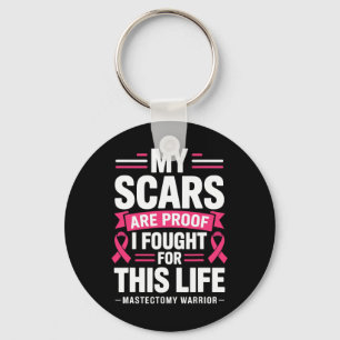 Mastectomy Funny Breast Cancer Women Key Ring