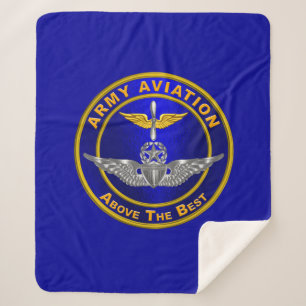 Master Aviation Wings Sherpa Blanket
