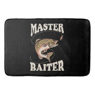 Master Baiter Fishing Bath Mat