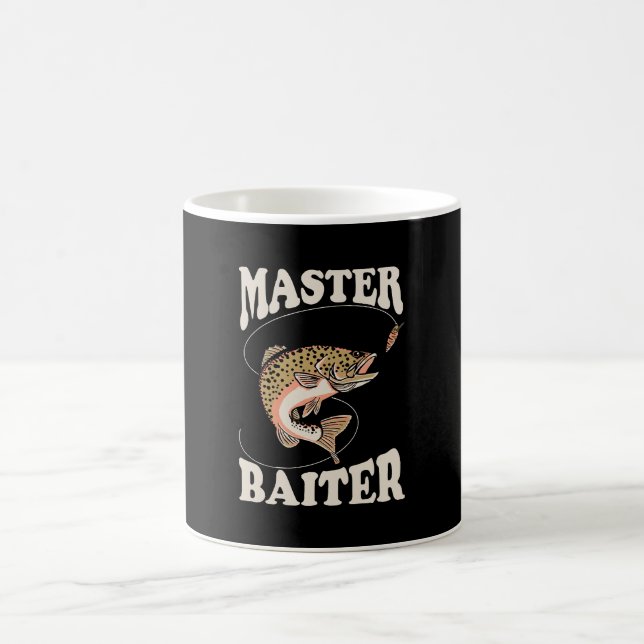 Master Baiter Fishing Coffee Mug (Center)