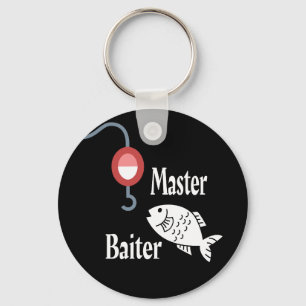 Master Baiter Fishing Funny Key Ring
