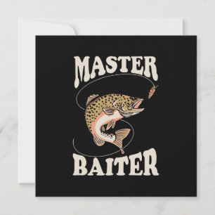 Master Baiter Fishing Invitation