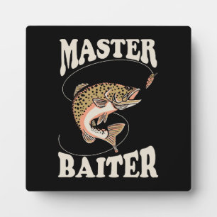 Master Baiter Fishing Plaque