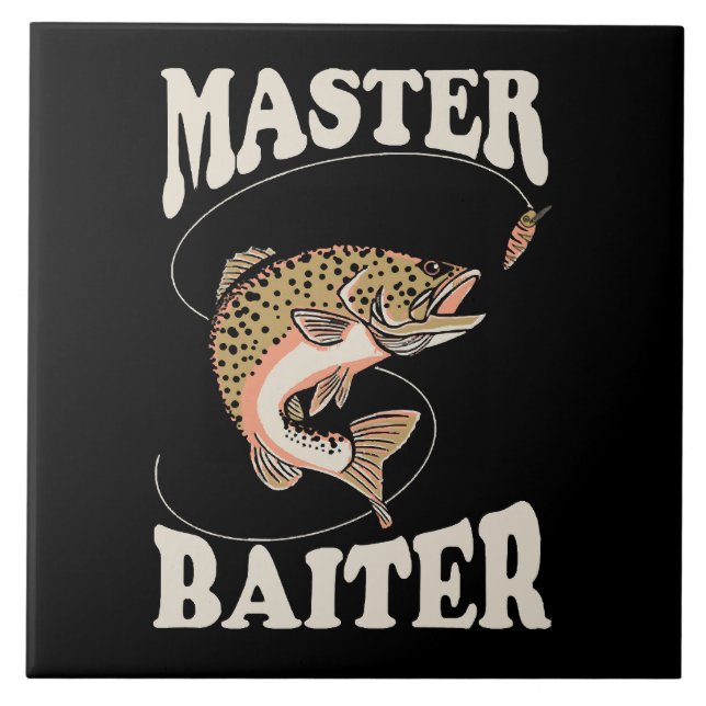 Master Baiter Fishing Tile (Front)