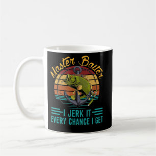 Master Baiter I’m Always Jerking My Rod Fishing Coffee Mug