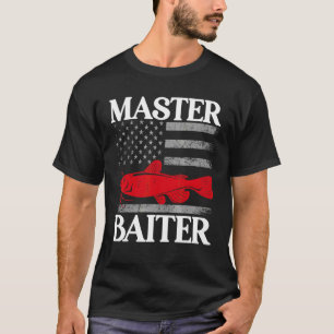 Master Baiter   Wels Catfish Hunter T-Shirt