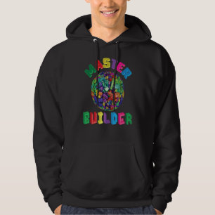 Master Builder Cute Block Building Kids Toys Brick Hoodie