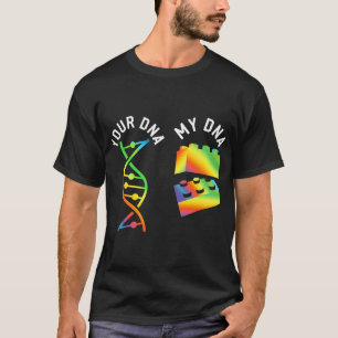 Master Builder DNA Engineer Construction Building T-Shirt