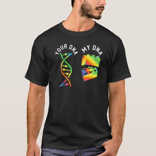 Master Builder Dna Engineer Construction Building  T-Shirt (Front)