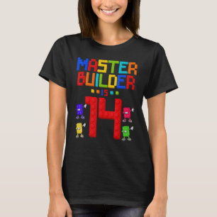 Master Builder is 14 Yrs Old Building 14th Birthda T-Shirt