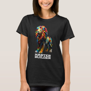 Master Builder Kids Building Blocks Toy Master Lio T-Shirt