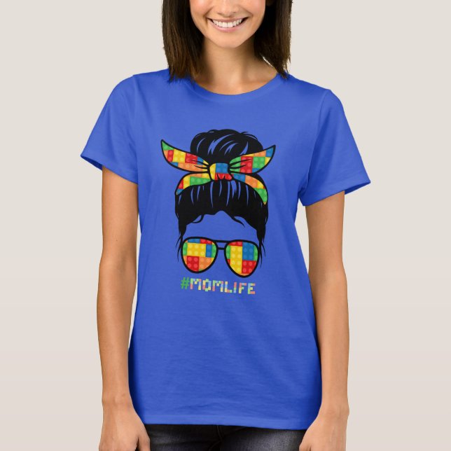 Master Builder Shirt | Building Block Head (Front)