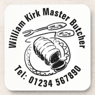 Master Butcher Coaster