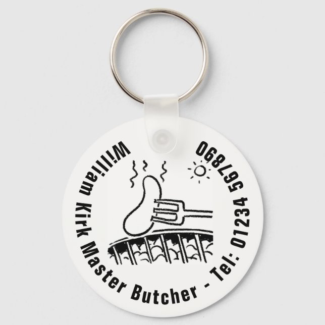 Master Butcher Key Ring (Front)
