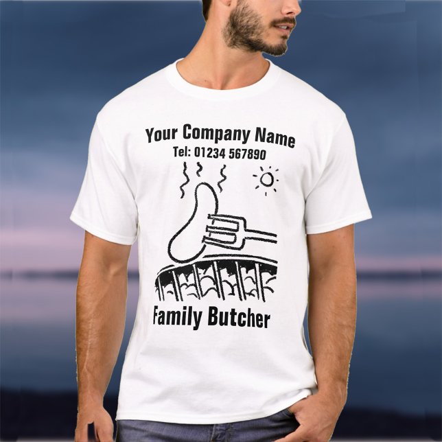 Master Butcher, Meat Sales, or Butcher's Shop. T-Shirt (Creator Uploaded)