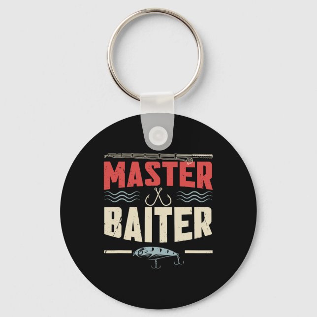 Master Byiter Fishing  Key Ring (Front)