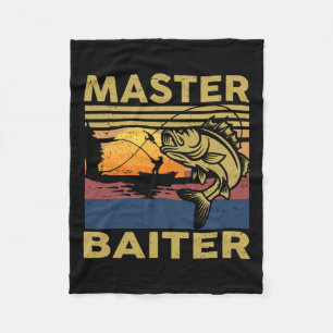 Master Byiter Fishing-shirt Funny Grandpa B Dad Gi Fleece Blanket