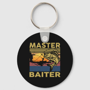 Master Byiter Fishing-shirt Funny Grandpa B Dad Gi Key Ring