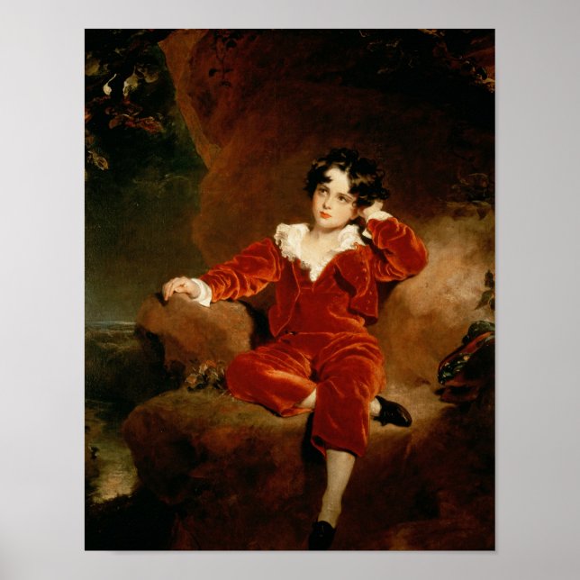 Master Charles William Lambton, 1825 Poster (Front)