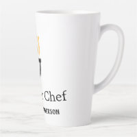 Master chef add name black pan yellow fire fume co
