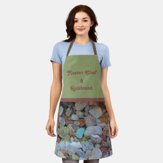 Master Chef and Rockhound Rock Collection Nature Apron