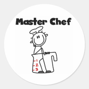 Master Chef Classic Round Sticker