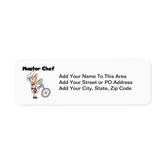 Master Chef - Female (Front)